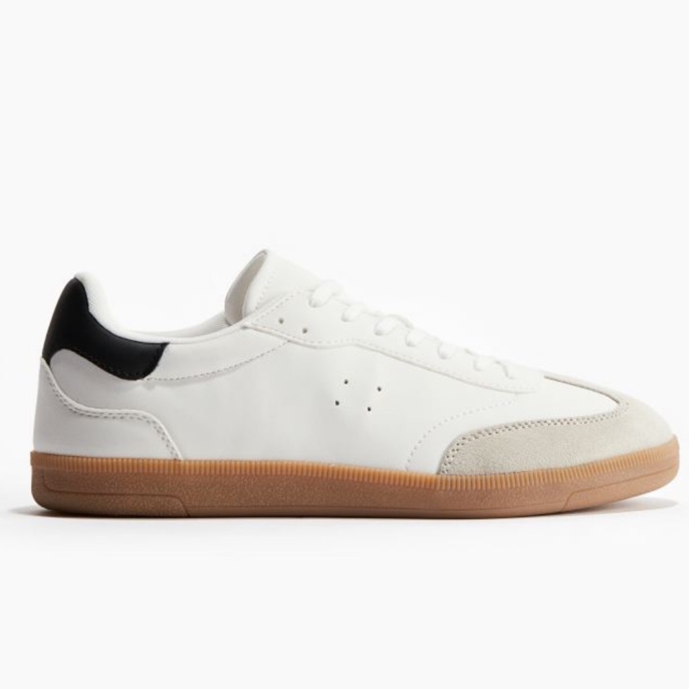 H&M Sz 10 white sneakers